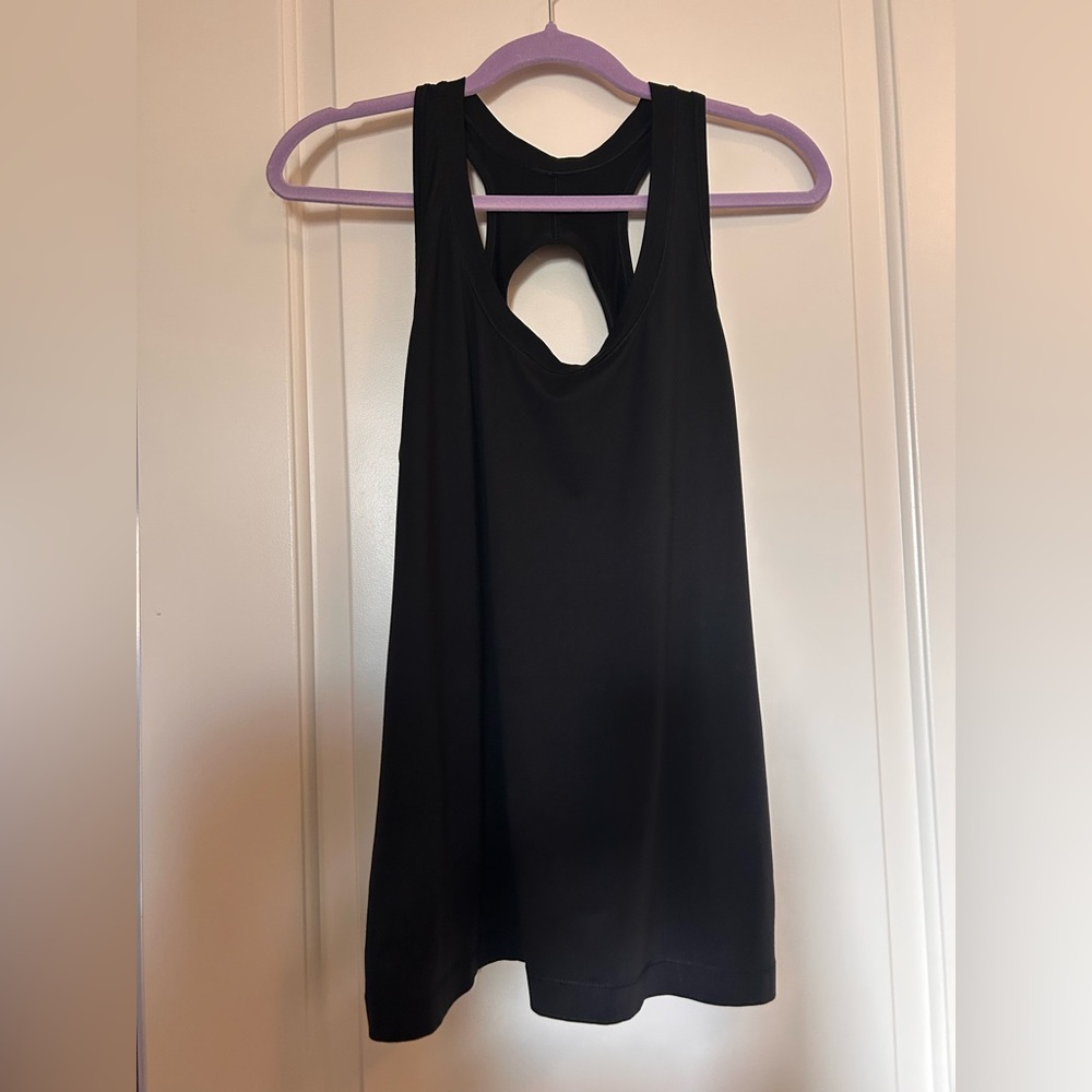 Athleta Black Racerback Tank Top